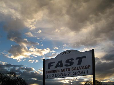Fast Auto Salvage, Duarte, CA
